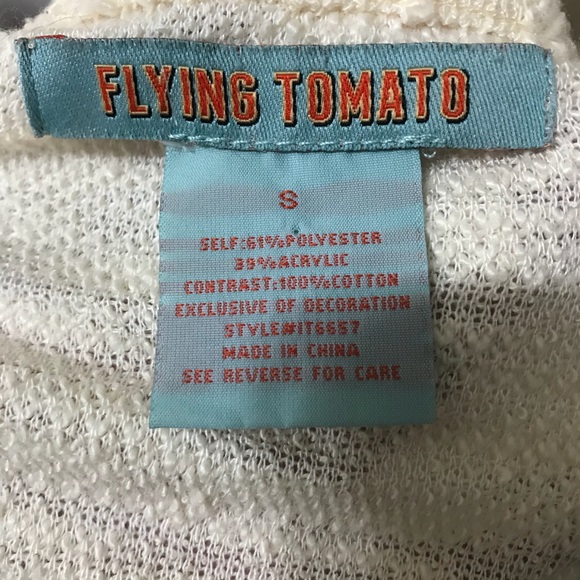 Top Size S Loose Knit Sweater Long Sleeve Casual - Picture 3 of 3